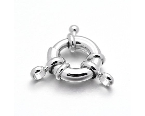 Clasp - Spring Ring - Decorative -15mm - 1 piece