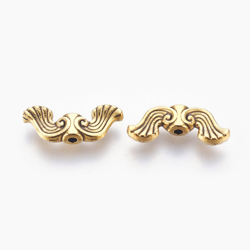 Metal - Angel Wings - 19mm x 7.5mm