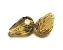 Glass - Drop (Faceted) - 12mm x 8mm - 20 pieces