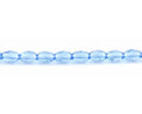 Glass - Oval (Faceted) - 6mm x 4mm - 42cm Strand