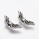 Metal - Angel Wings - 15.5mm x 5mm - 20 pieces