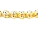 Filgree - Round - Gold