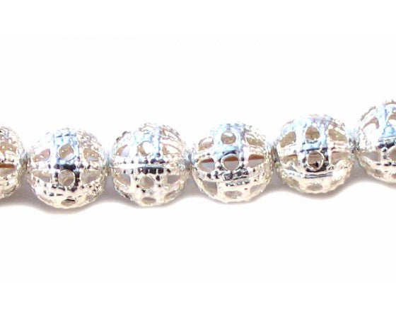 Filgree - Round - Silver