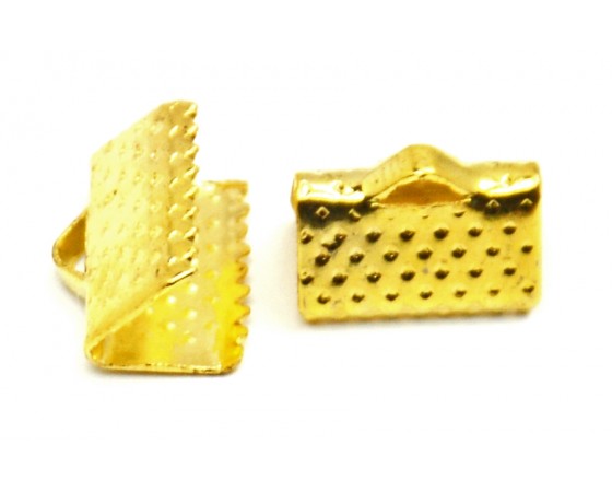 Crimps - Ribbon End - 10mm