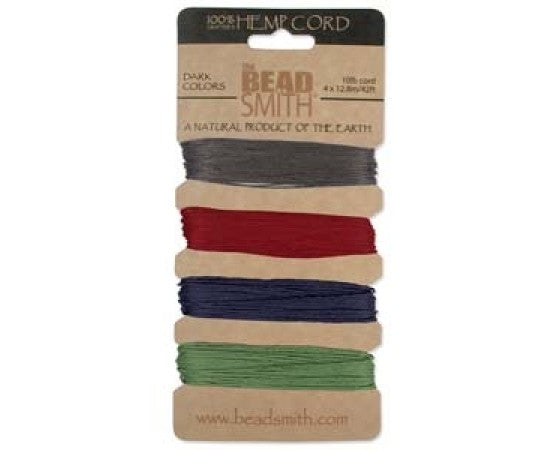 BeadSmith - Hemp Cord - 4x Strand Card