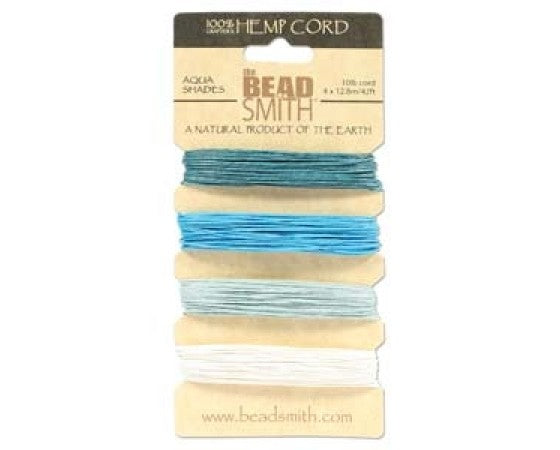 BeadSmith - Hemp Cord - 4x Strand Card