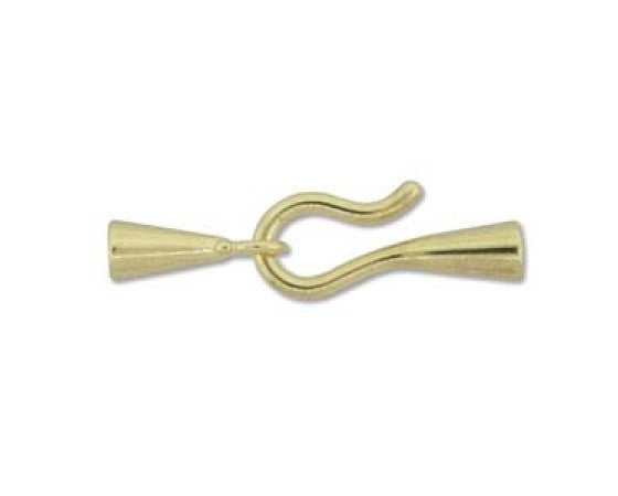 Clasp - Hook and Eye - Glue In - 5 set