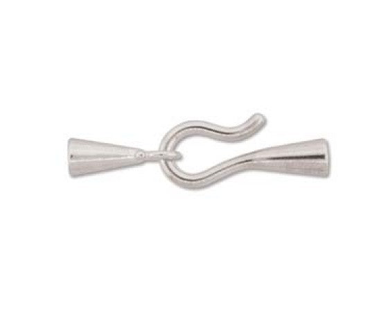 Clasp - Hook and Eye - Glue In - 5 set