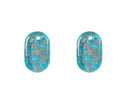 Art Glass - Dog Tags - 13mm x 20mm - 2 pieces
