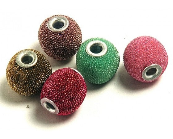 Kashmiri - Round - 14mm - 10 pieces
