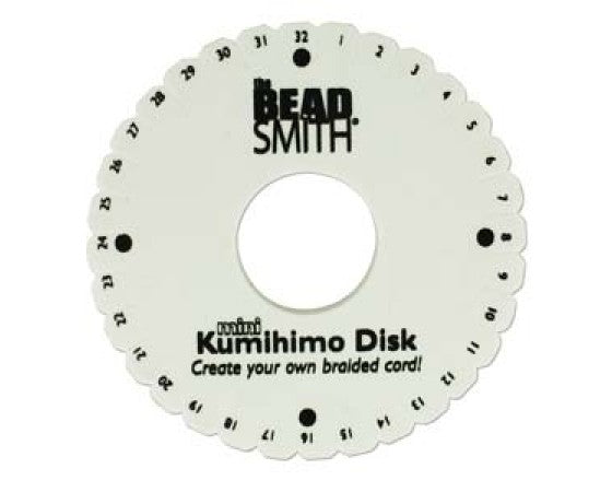 BeadSmith - Kumihimo Braiding Disc or Plate