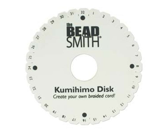 BeadSmith - Kumihimo Braiding Disc or Plate