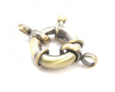 Clasp - Spring Ring - Decorative -15mm - 1 piece