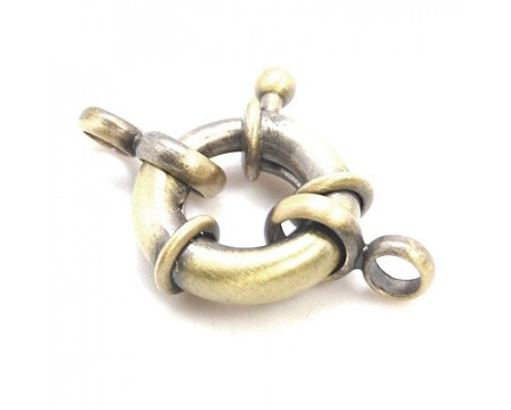 Clasp - Spring Ring - Decorative -15mm - 1 piece