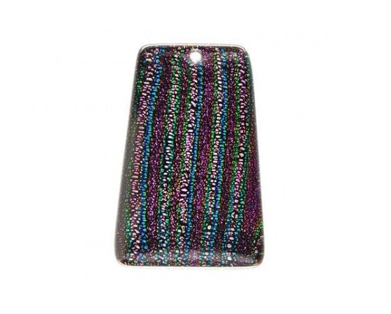 Dichroic - Ladder - 20mm x 30mm - 1 piece - Purple