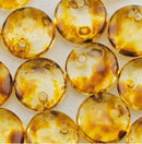 Czech - Lentil - One Hole - 6mm - 1 Strand (50 beads)