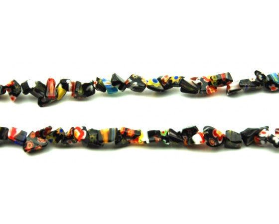 Millefiori - Chips - 40cm strand