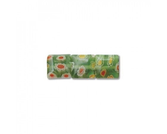 Millefiori - Square - 40cm strand