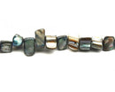 Shell - Mother of Pearl - Beads - Square - 38cm strand