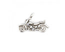 Charms - Motorcycle - 22mm x 14mm - 10 pieces - Antique Silver