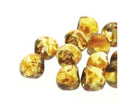 Czech - Mushroom - 9mm x 8mm - 1 strand (30 beads)