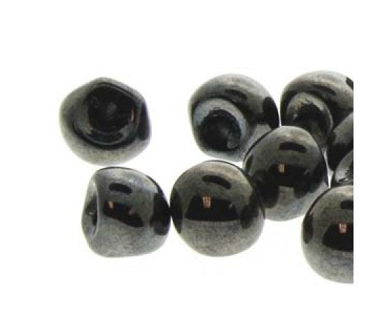 Czech - Mushroom - 9mm x 8mm - 1 strand (30 beads)