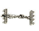 Clasp - Multi Strand Necklace End with Lobster - 1 Set
