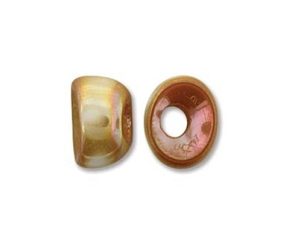 Czech - Nano - Large Hole - 5mm x 10mm - 1 strand (25 beds)