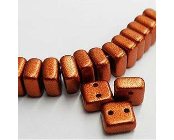 Czech - Chexx - Two Holed - 6mm - 1 strand (25 beads)
