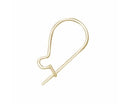 Earwire - Kidney Shape - 18mm - 5 pairs
