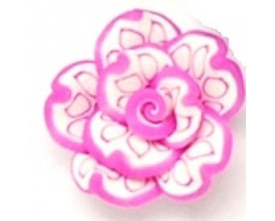 Polymer Clay - Large Flower - 25mm x 15mm - 1 piece