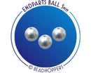 Beadhopper - Interchangeable Threaded End - 2 pieces - Silver