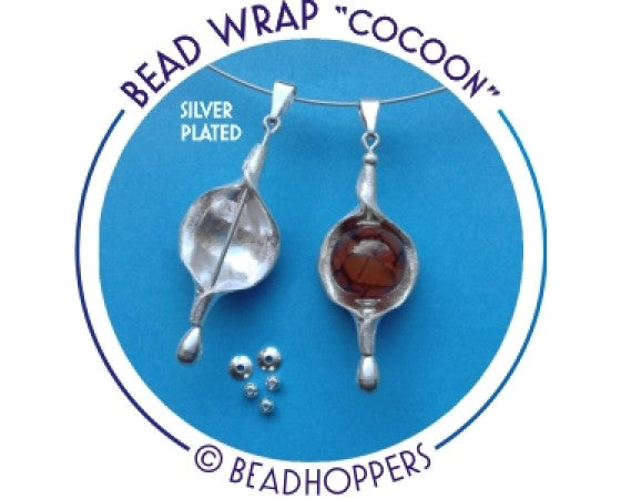 Beadhopper - Interchangeable Bead Wrap - Cocoon - Silver