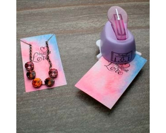 Corner Necklace Card Punch