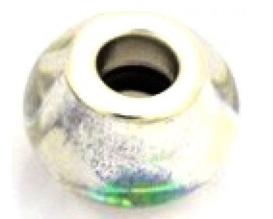 Resin - Rondelle (European Style)- 14mm x 9mm - 1 piece