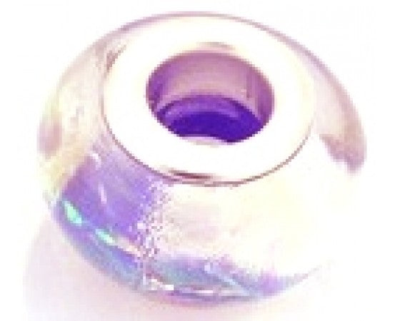 Resin - Rondelle (European Style)- 14mm x 9mm - 1 piece