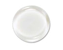 Cabochon - Glass - Round - 1 piece - Clear