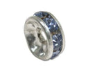 Rhinestone Rondelle - 6mm