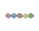Synthetic Cracked Crystal - Rainbow - 40cm strand