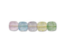 Synthetic Cracked Crystal - Rainbow - 40cm strand