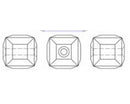 Swarovski - Cube (5601) - 1 piece