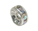 Rhinestone Rondelle - 6mm