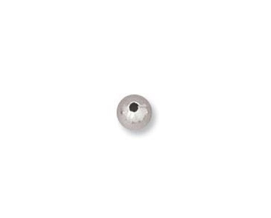 Sterling Silver - Round Beads -  Seamless - 20 pieces