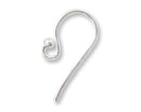 Earwire - Sterling Silver - 1 Pair