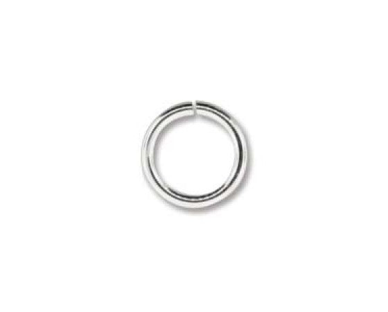 Jump Rings (Closed)- Sterling Silver - 22 gauge - 5mm - 10pieces