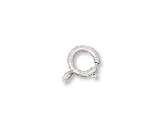 Spring Ring Clasp - Sterling Silver
