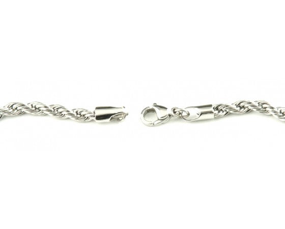 Bracelet - Rope Chain - Stainless Steel - 21cm