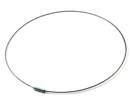 Neck Wire (Cable) Necklace - 145mm - Stainless Steel
