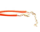 Faux Suede Cord Necklace - Flat - 2.5mm - 45cm