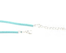 Faux Suede Cord Necklace - Flat - 2.5mm - 45cm